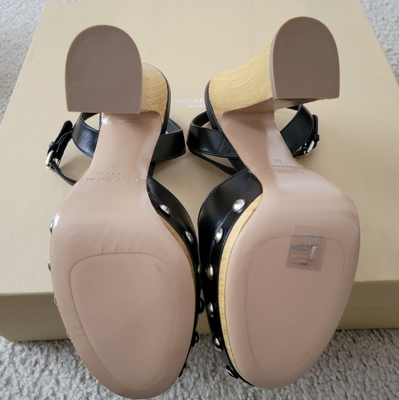 Gail Calf leather Mary Jane clogs MKC Michael kors - Picture 8 of 16